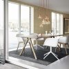 Muuto FIBER ARMCHAIR WOOD BASE Krzesło - Czarne /Drewniana Rama